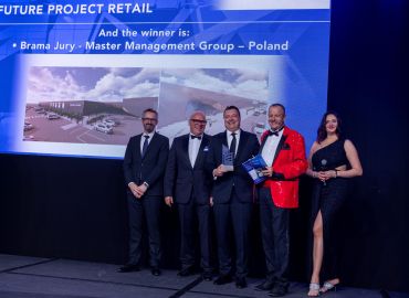 Brama Jury w Zawierciu nagrodzona podczas 14 gali EuropaProperty  CEE Investment Awards