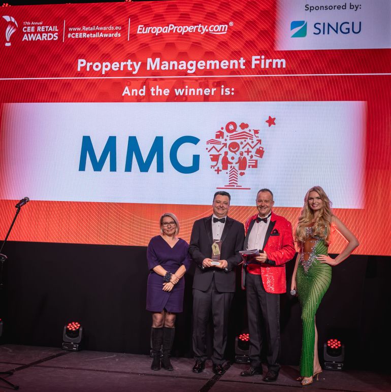 Master Management Group uznana Firmą Roku w branży zarządzania nieruchomościami podczas 17 Gali EuropaProperty CEE Retail Awards.